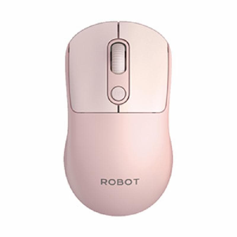 ROBOT M207 (Pink) Silent Mouse wireless 2.4 GHZ