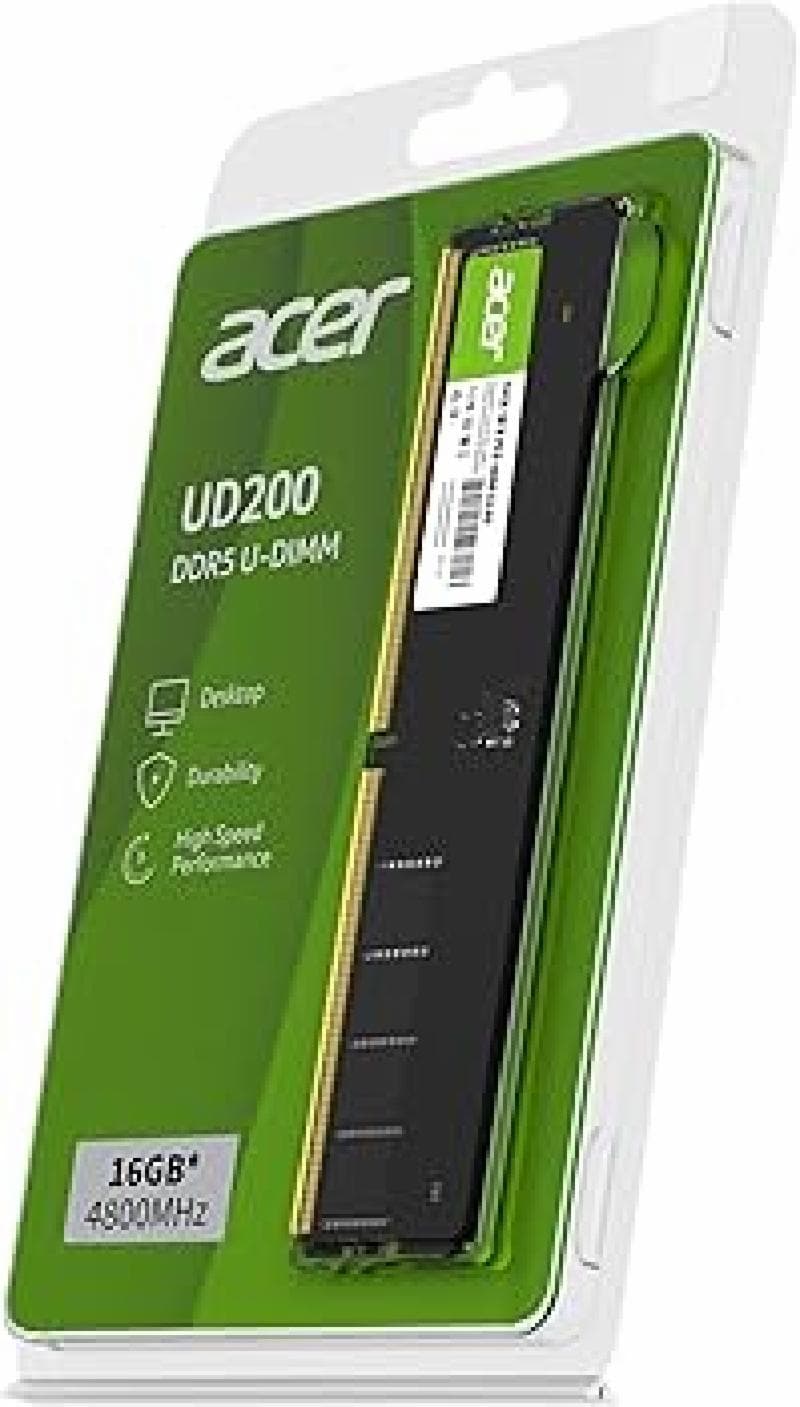 ACER UD200 16GB DDR5 4800Mhz  - Value Series Memory UDIMM