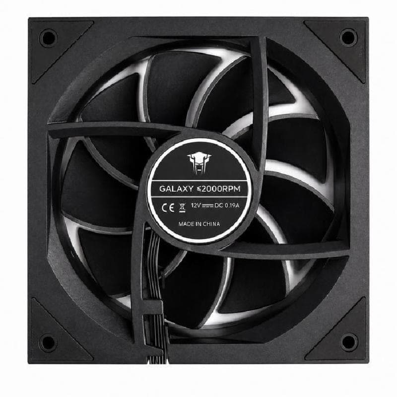 JUNGLE LEOPARD GALAXY 120 ARGB (BLACK) FORWARD 120mm PWM Fan 3