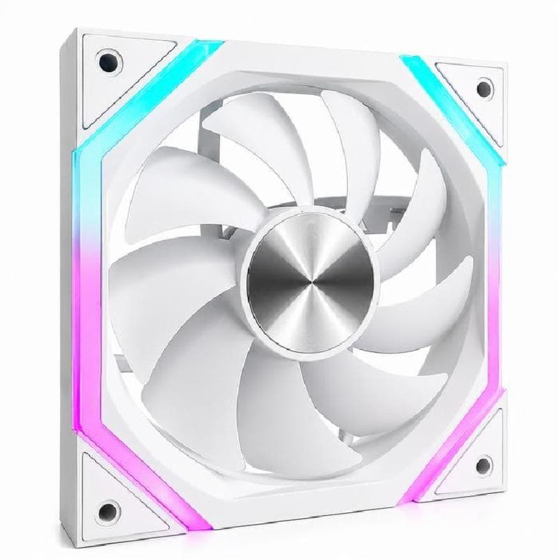 JUNGLE LEOPARD GALAXY 120 ARGB (WHITE) FORWARD 120mm PWM Fan 2