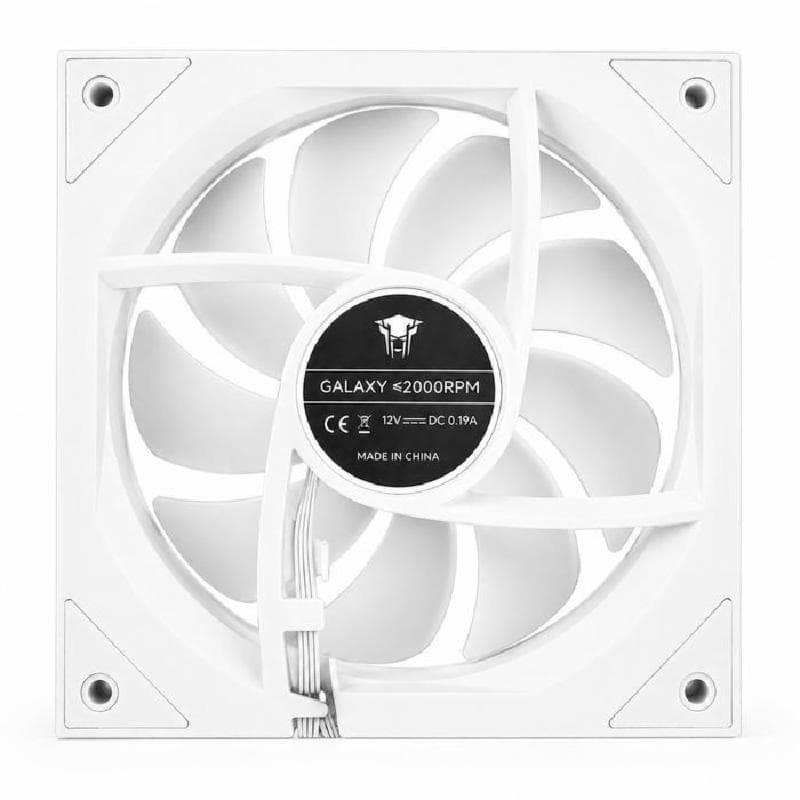 JUNGLE LEOPARD GALAXY 120 ARGB (WHITE) FORWARD 120mm PWM Fan 4