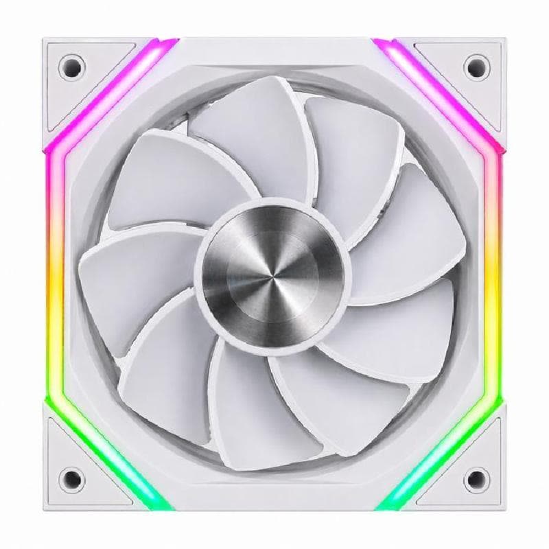 JUNGLE LEOPARD GALAXY 120 ARGB (WHITE) REVERSE 120mm PWM Fan 2
