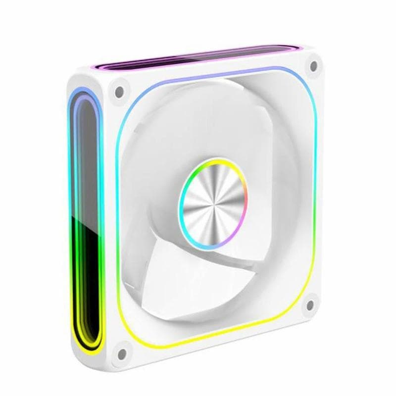 JUNGLE LEOPARD TF120 ARGB (WHITE) REVERSE 120mm PWM Fan 2