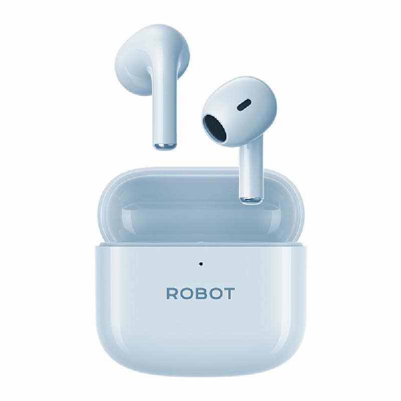 ROBOT Encobuds 4 (Blue) True Wireless Earphone Airbuds Bluetoot 6.0 Earbuds IPX4 Waterproof