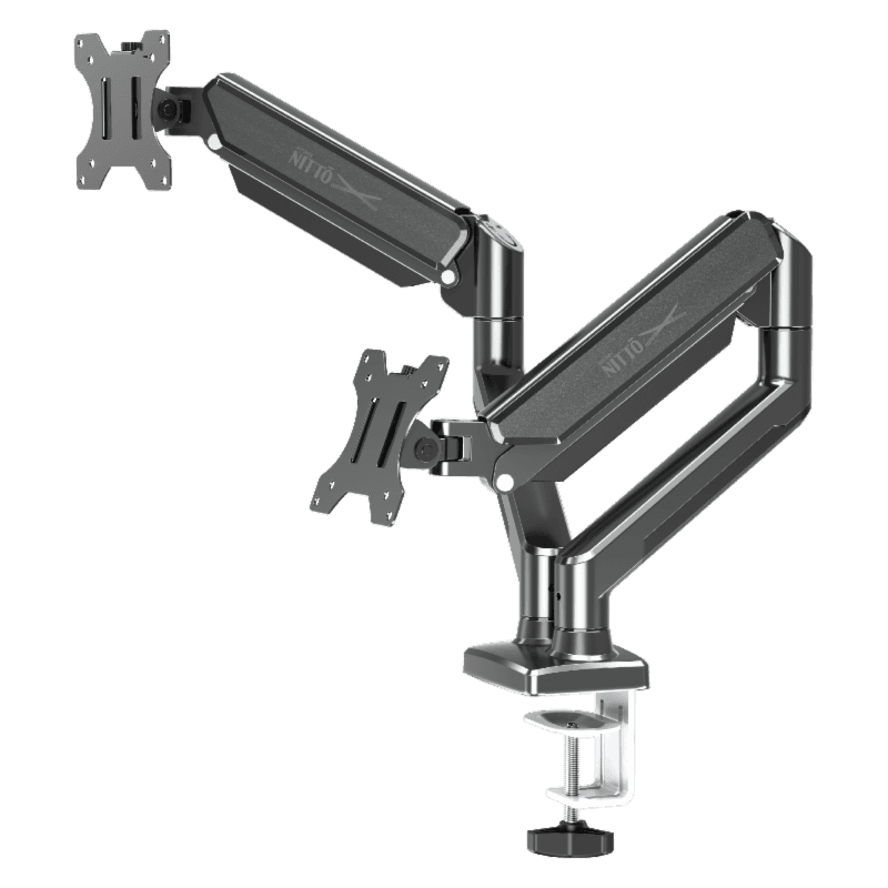 RYUNIX NITTO MAX4 (BLACK) DUAL ARM BRACKET MONITOR