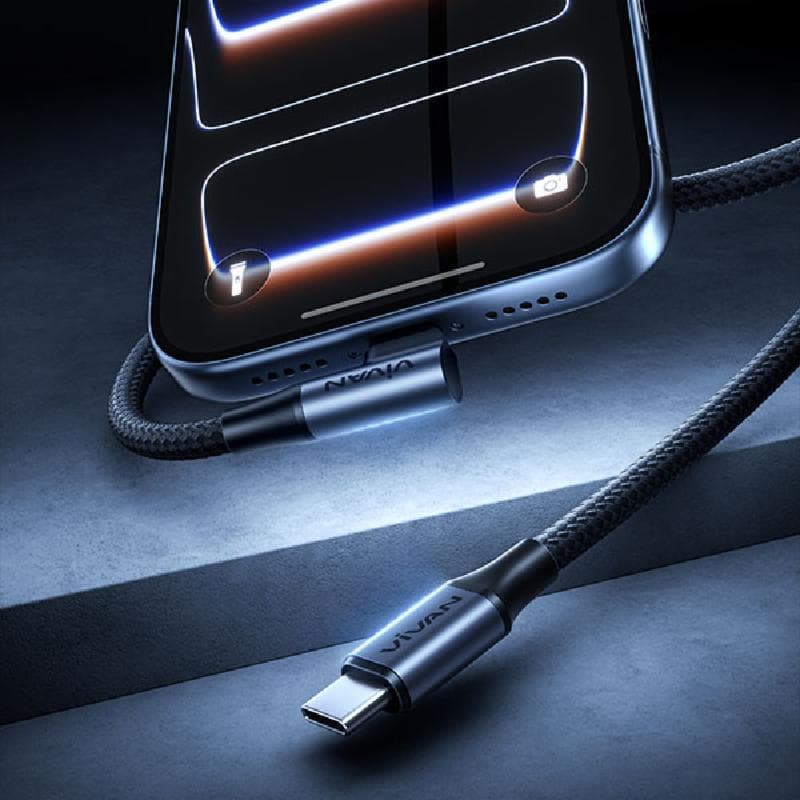 VIVAN VK90-CC100 (Black) CABLE TYPE A TO C 65W