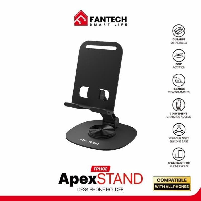 FANTECH DESK FPH02 BLACK PHONE HOLDER