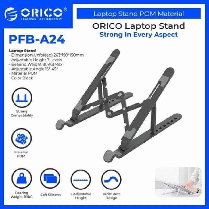 ORICO PFB-A24-BK (BLACK) Portable Stand Laptop