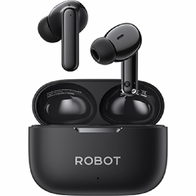 ROBOT Encobuds 6 (Black) True Wireless Earphone Airbuds Bluetoot 6.0 Earbuds