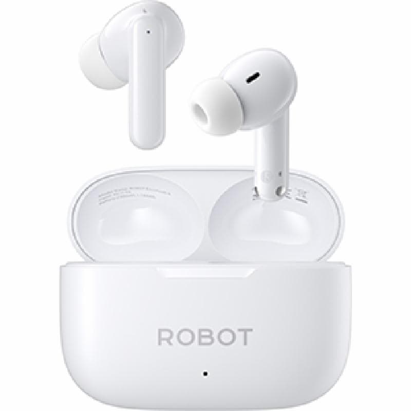 ROBOT Encobuds 6 (White) True Wireless Earphone Airbuds Bluetoot 6.0 Earbuds