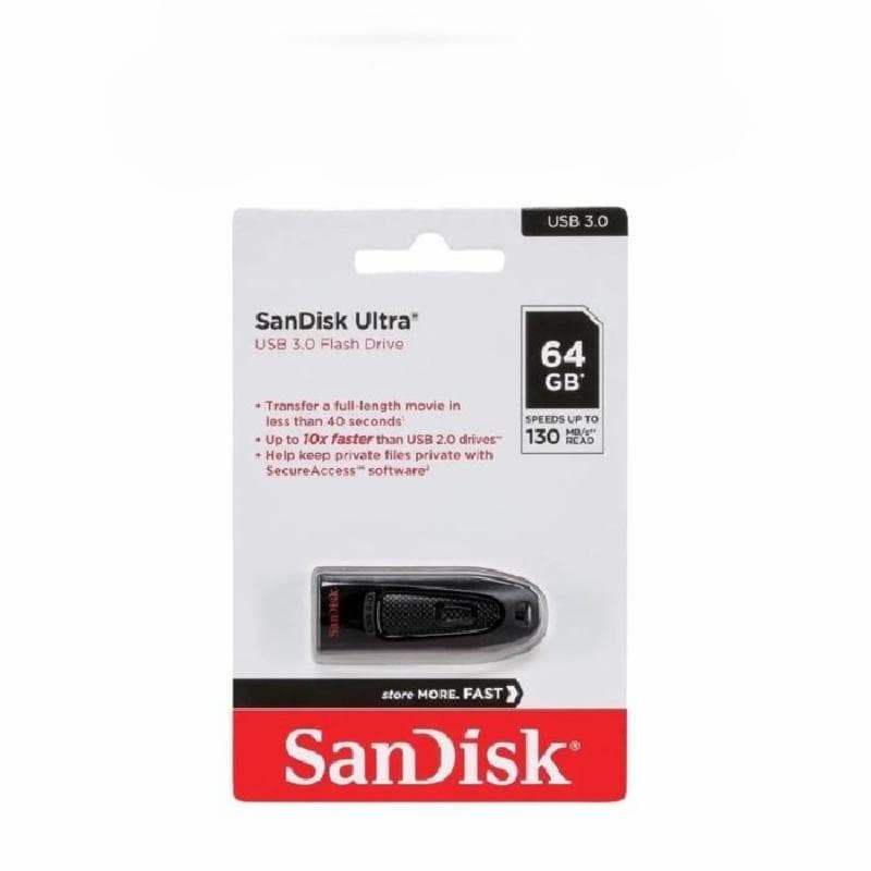 SANDISK ULTRA 64GB USB 3.0 Flashdisk