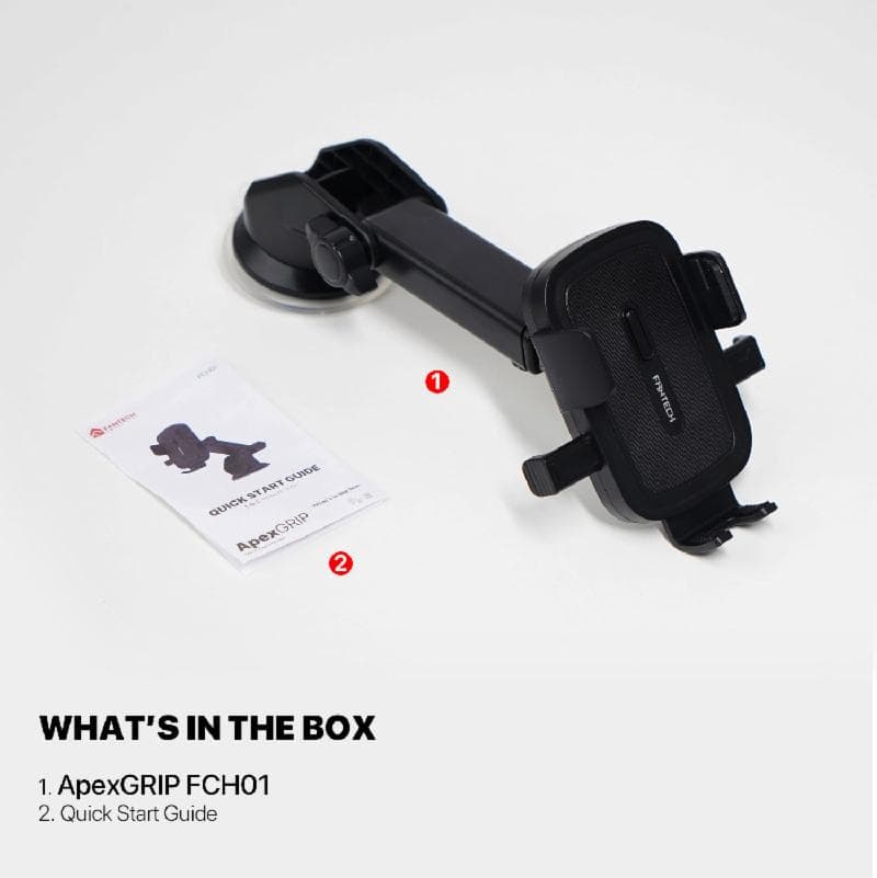 FANTECH FCH01 ApexGRIP CAR PHONE HOLDER BLACK 5