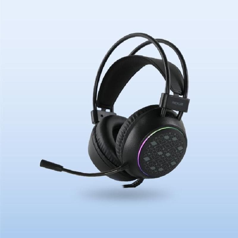 REXUS HF10 (BLACK) HEADSET GAMING WIRED