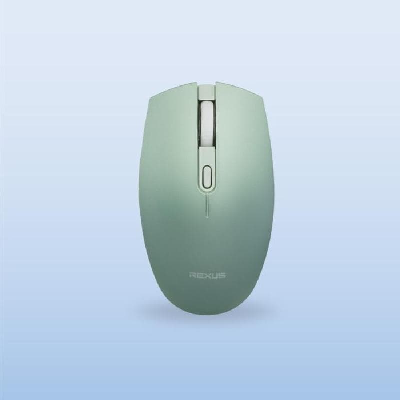 REXUS Q60 (GREEN) MOUSE WIRELESS OFFICE
