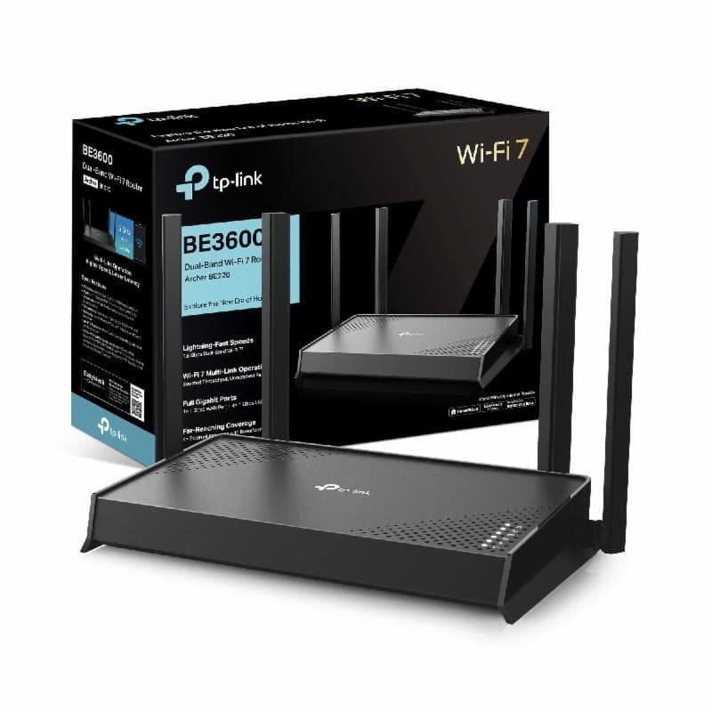 TP LINK Archer BE220 | BE3600 Dual-Band Wi-Fi 7 Router 6