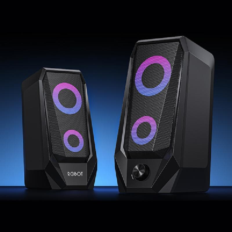 ROBOT RS200S (BLACK) Multimedia Speaker