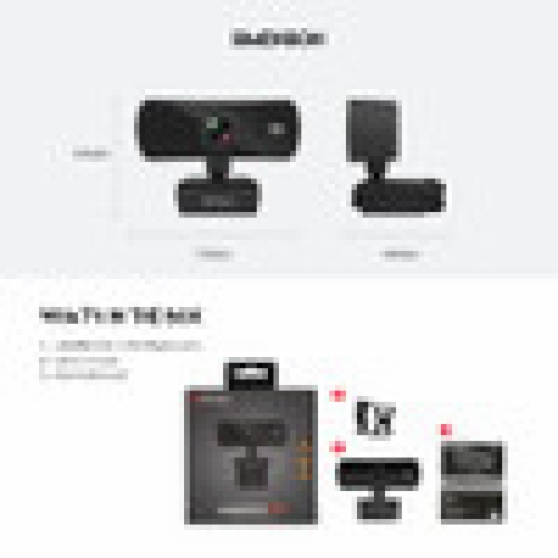 FANTECH C30 Webcam 2K 4MP Luminous C30 QHD