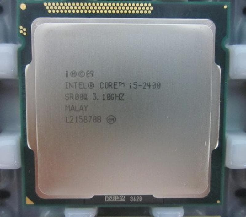 INTEL CORE I5 2400 LGA 1155 TRAY BEKAS