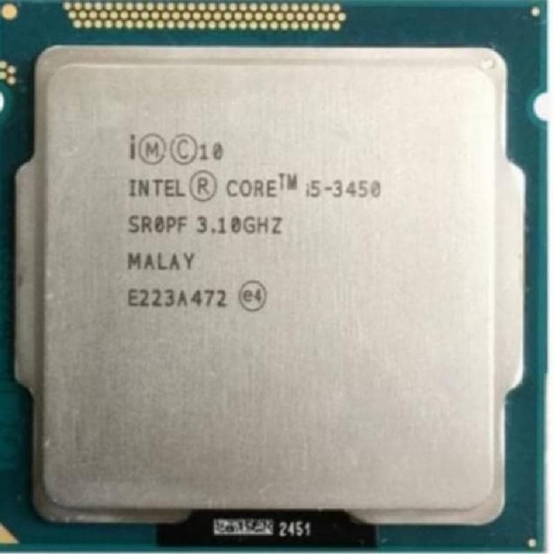 INTEL CORE I5 3450 LGA 1155 TRAY BEKAS