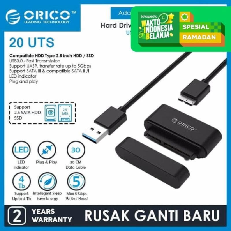 ORICO 20UTS (BLACK) 2.5 inch Hard Drive Adapter