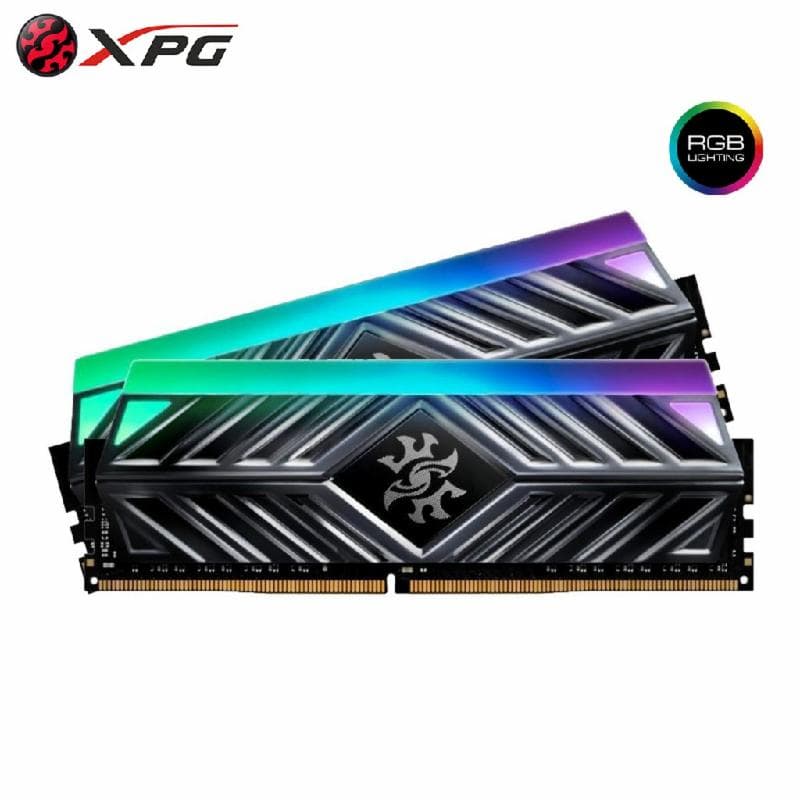 ADATA XPG SPECTRIX D41 16GB (2X8GB) 3200MHz DDR4 RGB (GREY)