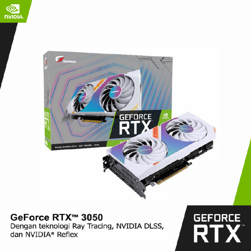 COLORFUL iGame RTX 3050 ULTRA W DUO OC 8G-V