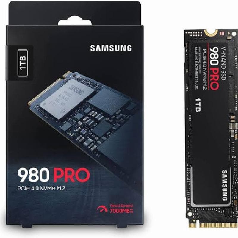 SAMSUNG 980 PRO 1TB PCIe 4.0 NVMe SSD