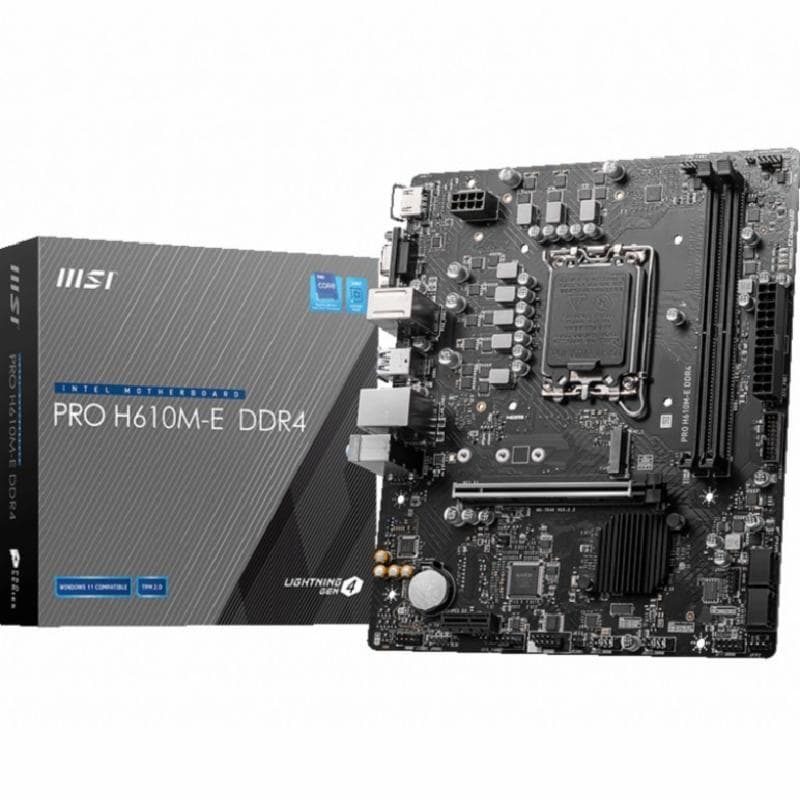 MSI PRO H610M-E DDR4 LGA 1700