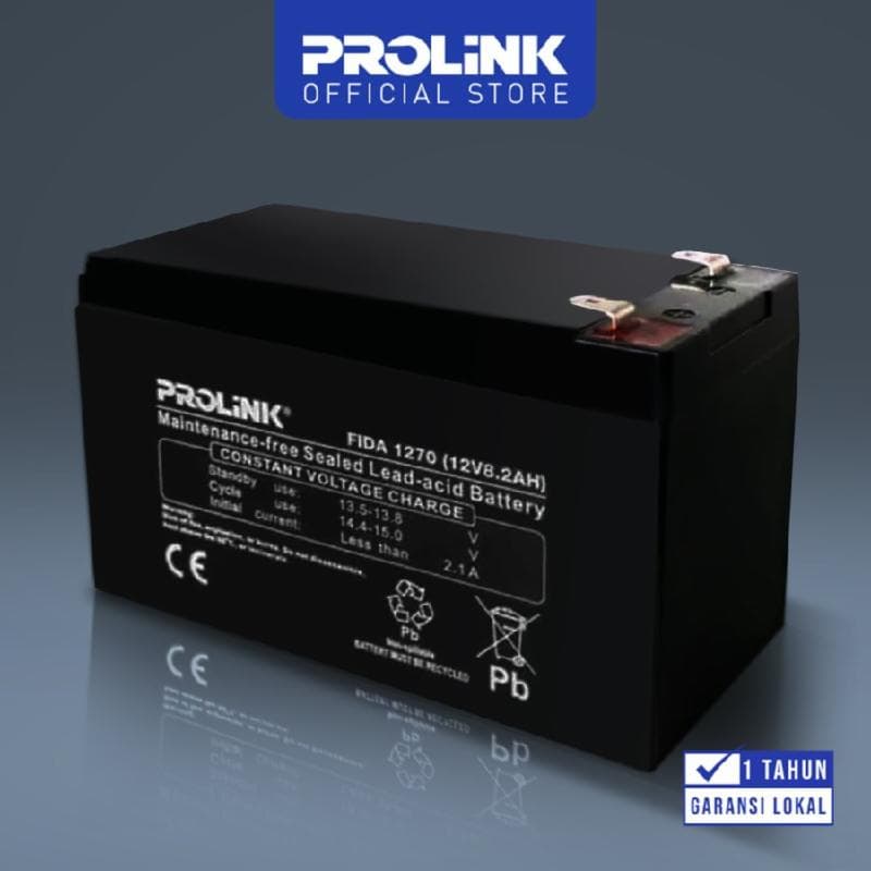 PROLINK 12V/8.2AH VRLA Baterai UPS