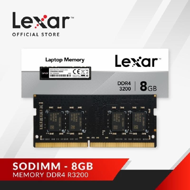 LEXAR SODIMM 8GB DDR4 3200MHZ