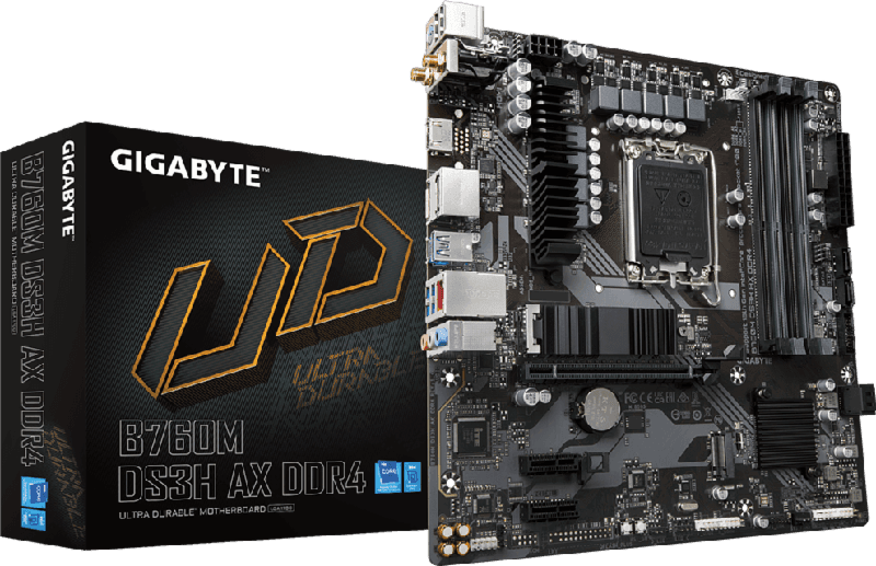 GIGABYTE B760M DS3H AX DDR4 WIFI LGA 1700