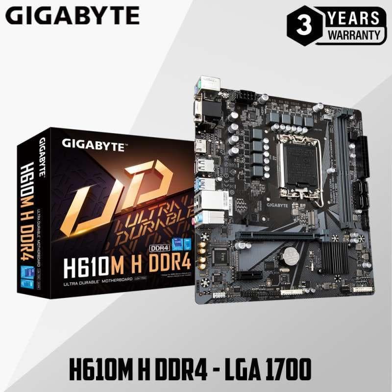 GIGABYTE H610M H V2 DDR4 - LGA 1700