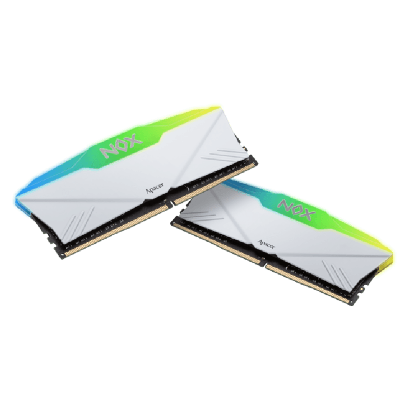 APACER NOX RGB (WHITE) 32GB (2X16GB) DDR4 3600MHZ