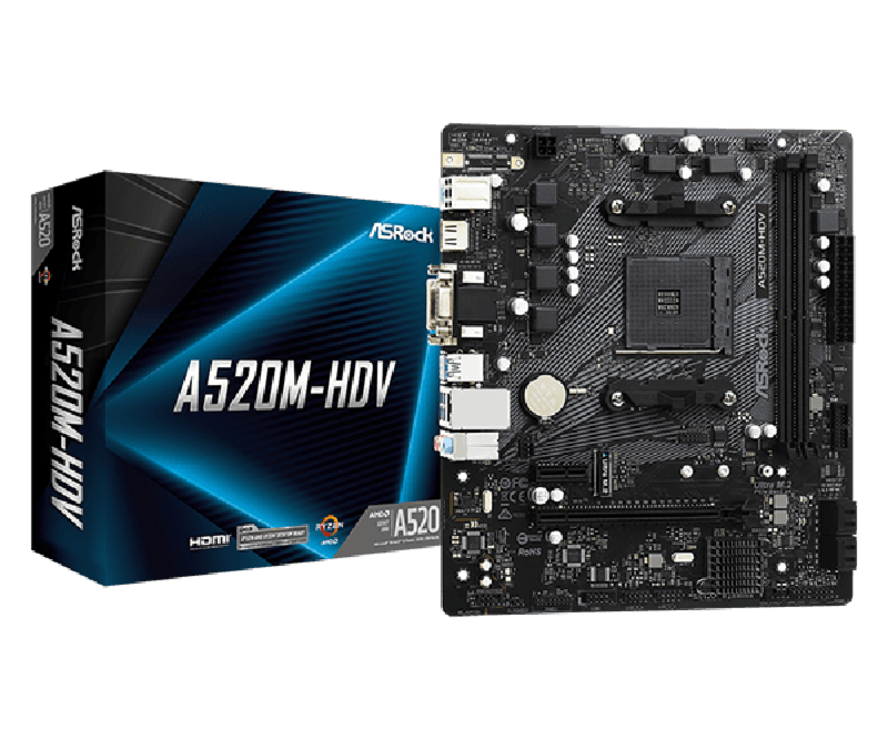 ASROCK A520M-HDV AM4