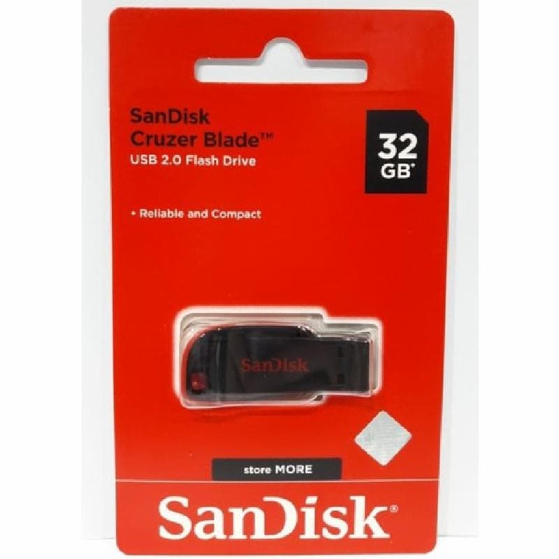 SANDISK CRUZER BLADE 32GB USB 2.0 Flashdisk