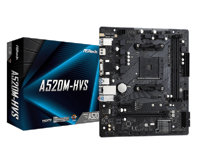 ASROCK A520M-HVS AM4