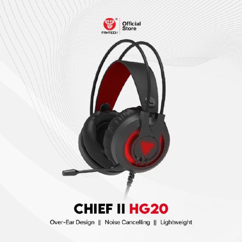 FANTECH CHIEF II HG20 (BLACK) RGB Jack 3.5 Gaming Headset