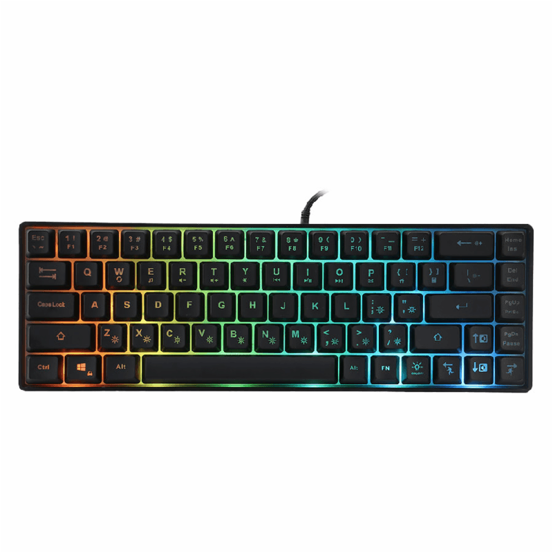 REXUS BATTLEFIRE K68M (BLACK) KEYBOARD GAMING MINI