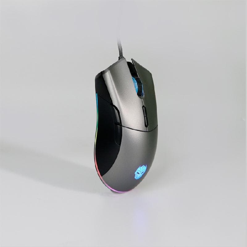 REXUS XIERRA X15 (GREY) RGB 7200 DPI MACRO GAMING MOUSE