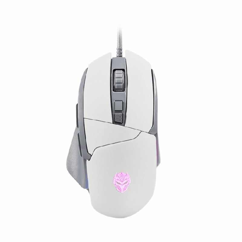 REXUS XIERRA X18 RIFLE (WHITE) CRYSTAL RGB GAMING MOUSE