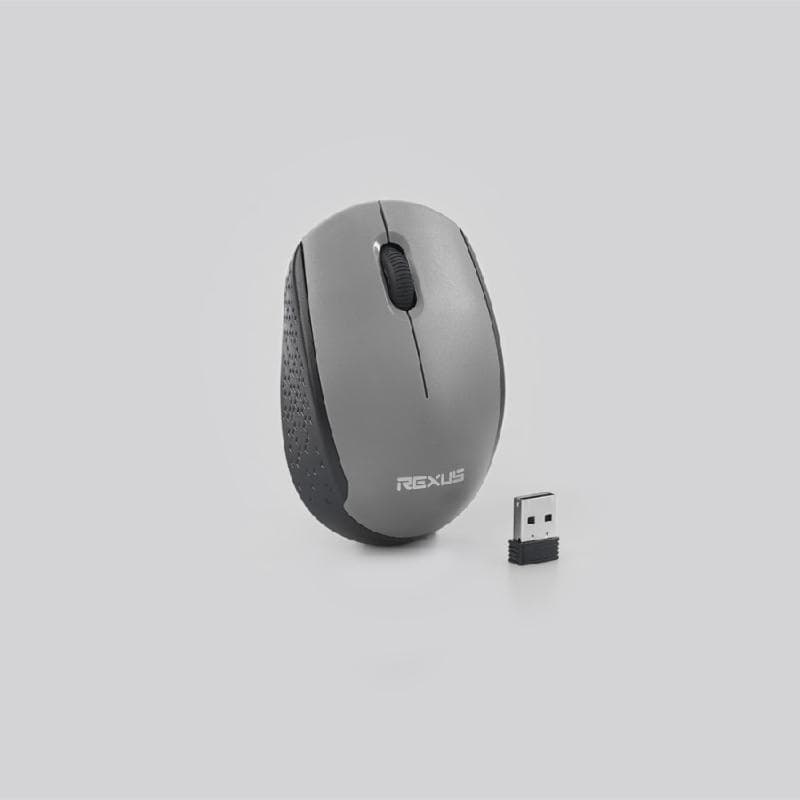 REXUS Q30 3D (BLACK GREY) WIRELESS MOUSE