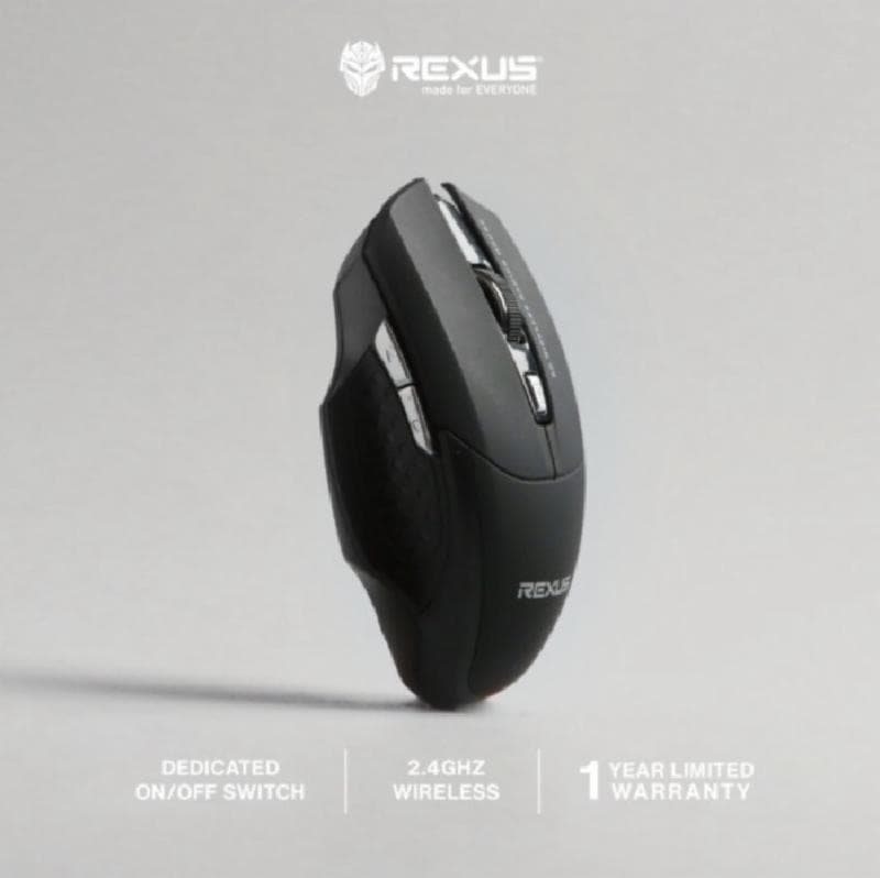 REXUS RX-109 6D 2000 DPI WIRELESS MOUSE