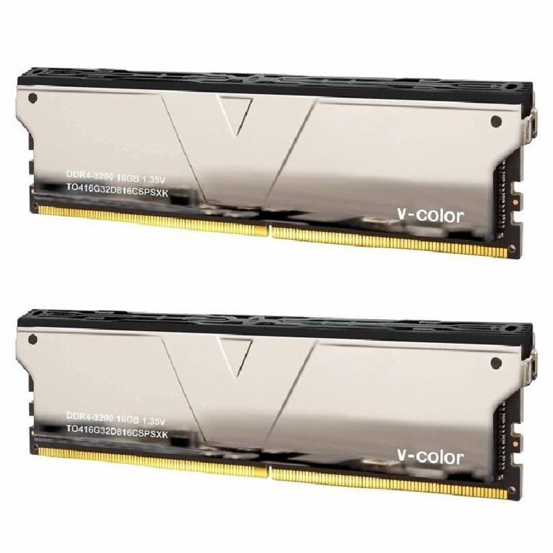 V-COLOR SKYWALKER PLUS (SILVER) 64GB (2X32GB) DDR4 3600MHZ C18 1.35V TO432G36D818CSPSXK