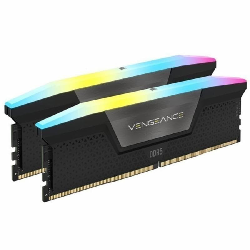 CORSAIR VENGEANCE RGB 64GB (2X32GB) DDR5 6000Mhz CMH64GX5M2B-6000C30