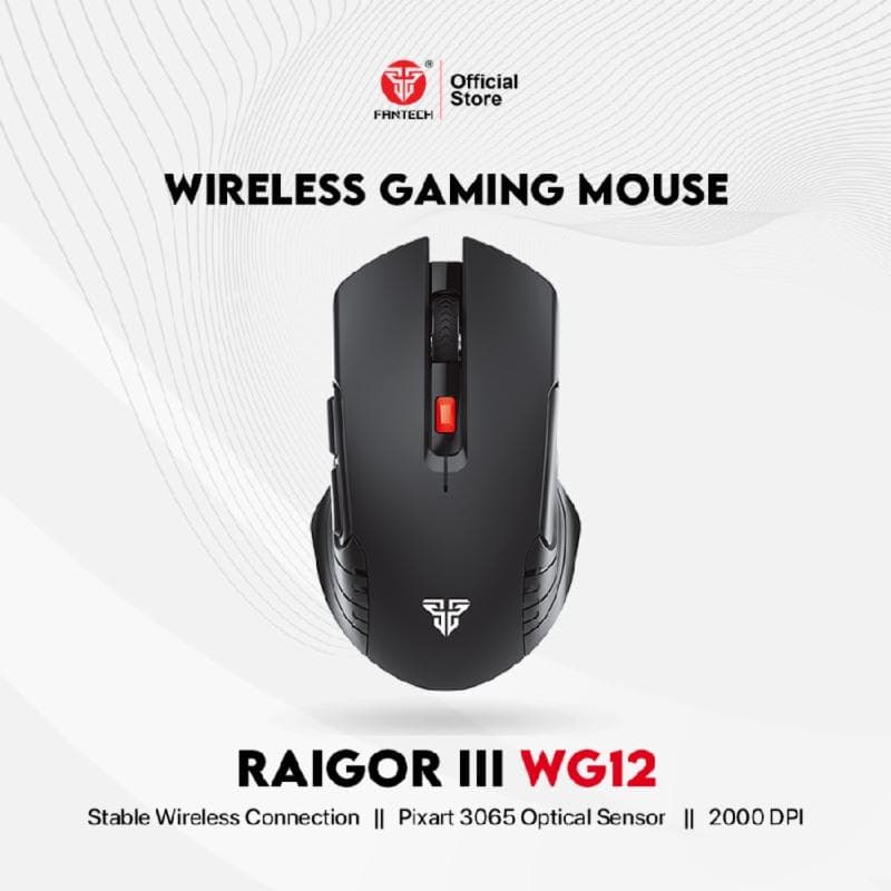 FANTECH RAIGOR III WG12 WIRELESS GAMING MOUSE