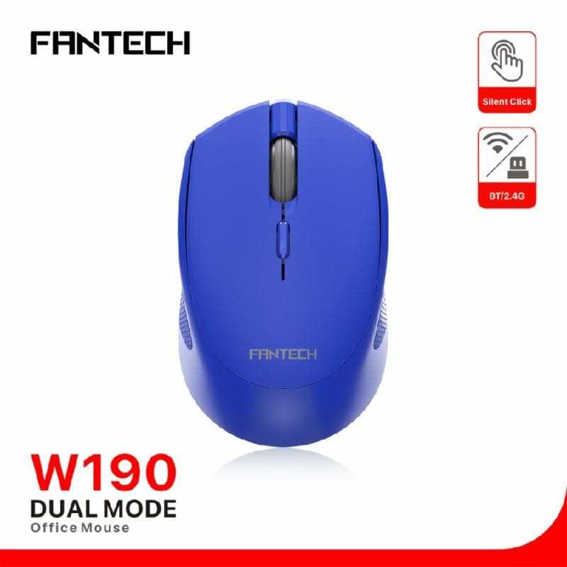 FANTECH W190 (BLUE) WIRELESS MOUSE