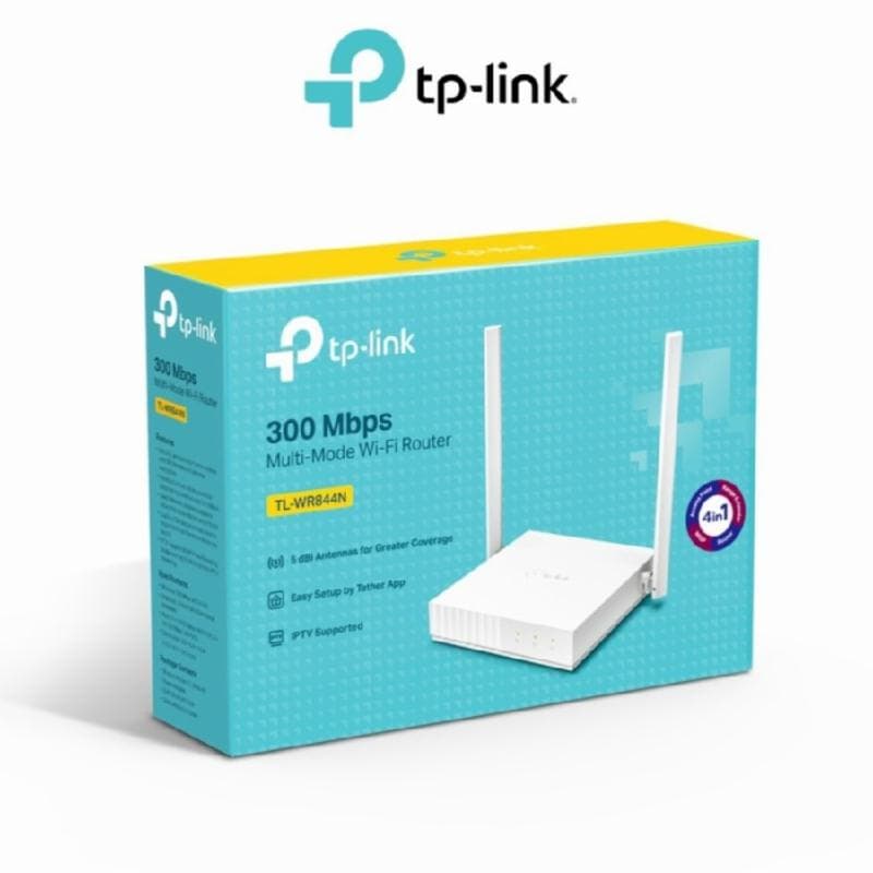 TP-LINK TL-WR844N 300 Mbps Multi-Mode Wi-Fi Router