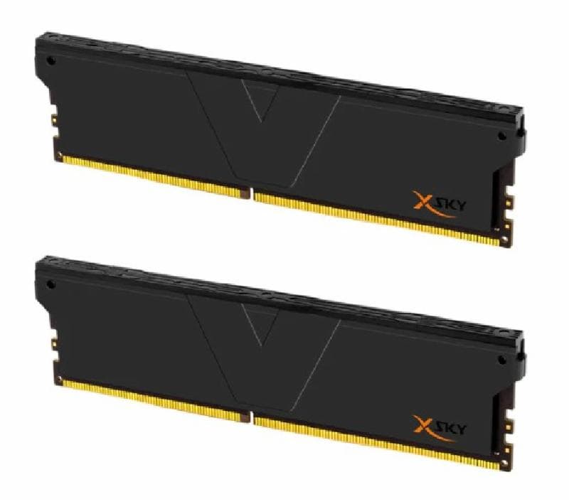 V-COLOR MANTA XSKY (BLACK) DDR5 16GB (2x8GB) 5200MHz CL40 1.25V (TMXSO8G52640KKK)