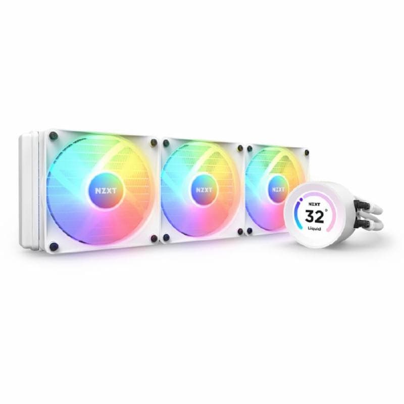 NZXT KRAKEN ELITE 360 RGB - AIO Liquid Cooling - WHITE