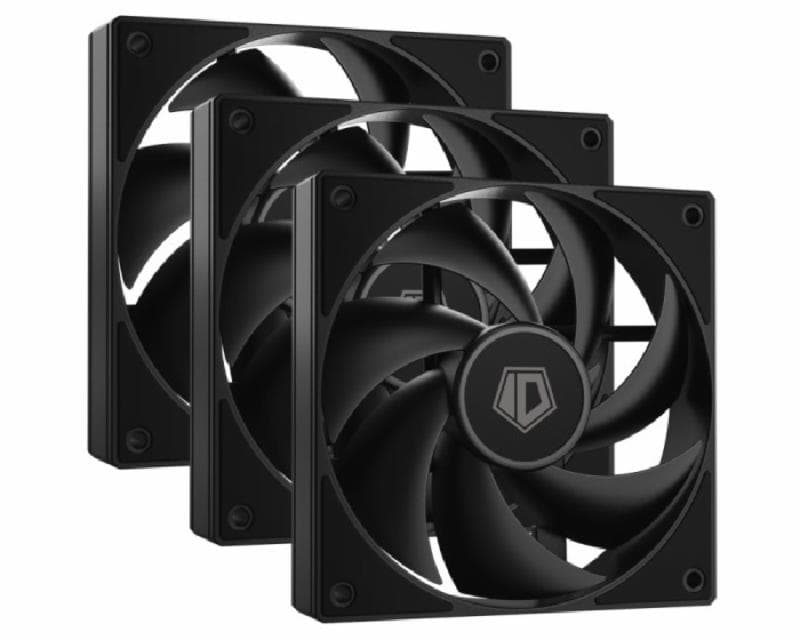 ID-COOLING AF-125-K TRIO 120mm Black PWM Fan